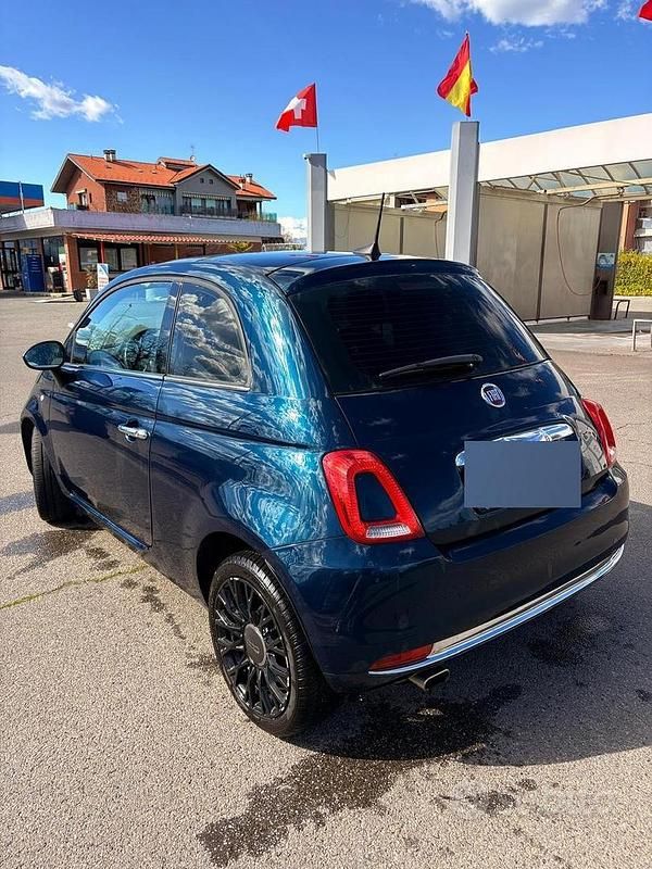 Usata Fiat 500C Dolcevita 69 CV (50 kW) 2020 Blu Cabrio