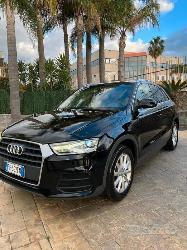 Usata Audi Q3 120 CV (88 kW) 2016 Nero SUV