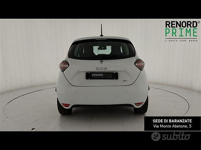 Usata Renault Zoe Zen 80 kW (109 CV) 2020 Bianco Utilitaria