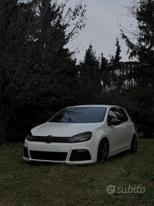 Usata VW Golf VI GTI 280 CV (205 kW) 2009 Bianco Utilitaria