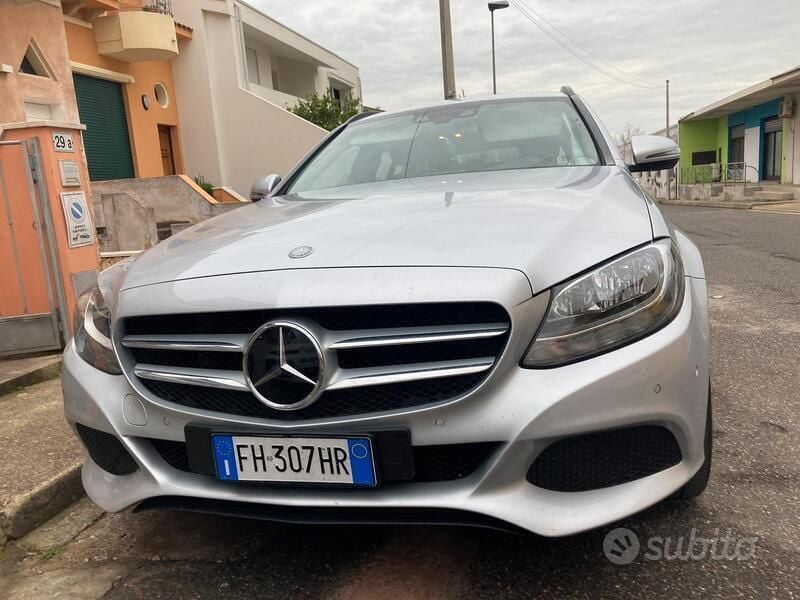 Usata Mercedes C220 170 CV (125 kW) 2017 Grigio Station wagon