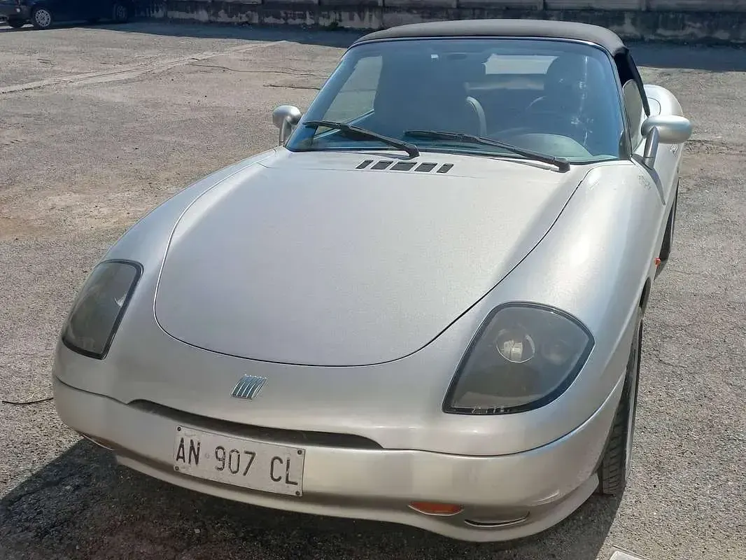 Occasion Fiat Barchetta 120 ch (88 kW) 1997 Argent Cabriolet
