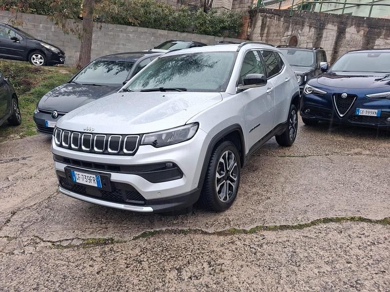 Usata Jeep Compass Limited 130 CV (95 kW) 2021 Argento SUV
