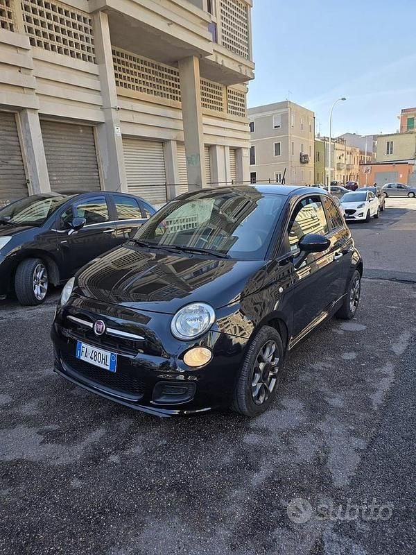 Usata Fiat 500S S 95 CV (69 kW) 2015 Nero Berlina