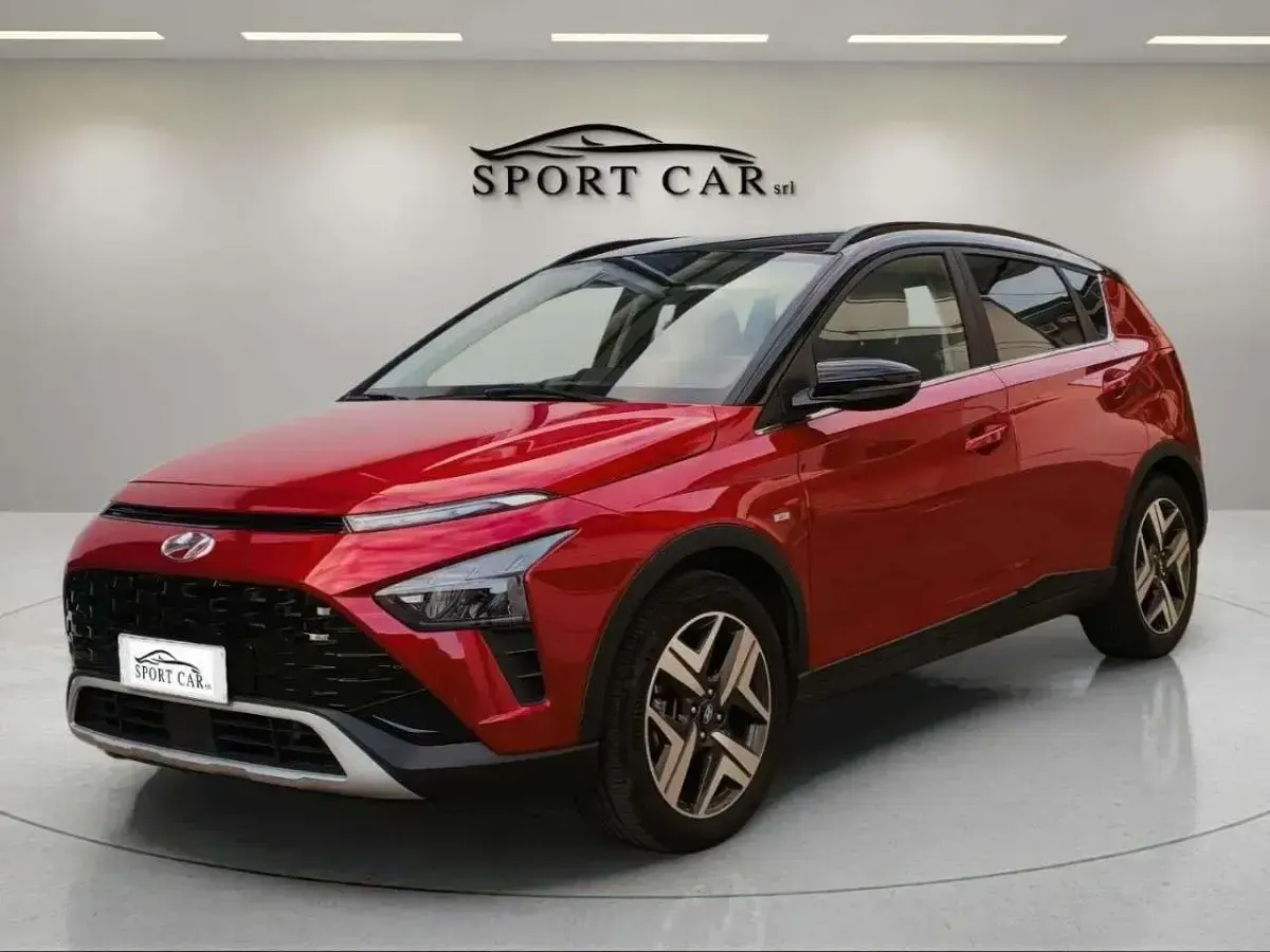 Usata Hyundai Bayon 101 CV (74 kW) 2023 Rosso SUV