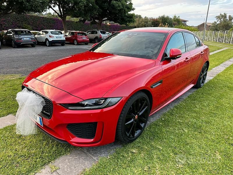 Rosso Usata 2020 Jaguar XE R-Dynamic Tre volumi | 29.000 € (Molto cara) - Immagine 1/4