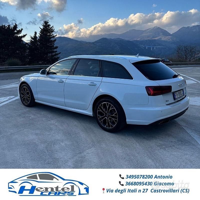 Begagnad Audi A6 190 HK (139 kW) 2015 Vit Sedan