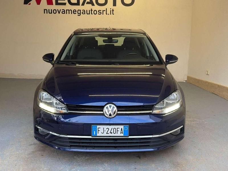 Usata VW Golf VII Executive 125 CV (91 kW) 2017 Blu Berlina