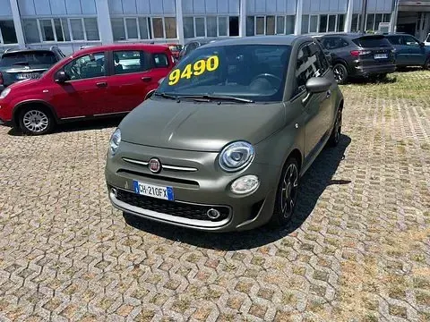 Usata Fiat 500 Collezione 86 CV (63 kW) 2018 Verde Utilitaria