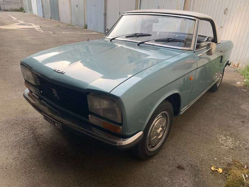 Blu/azzurro Usata 1971 Peugeot 304 Cabrio | 10.800 € - Immagine 1/4