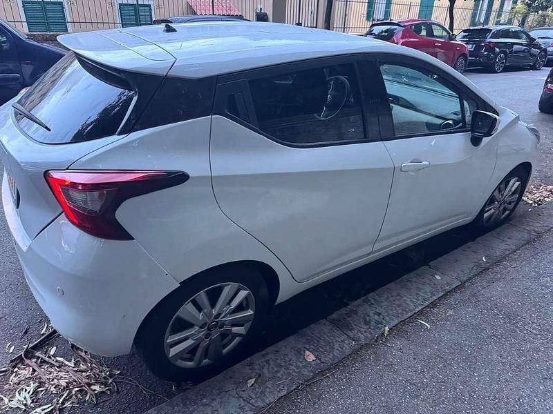Usata Nissan Micra N-Connecta 101 CV (74 kW) 2019 Bianco Berlina