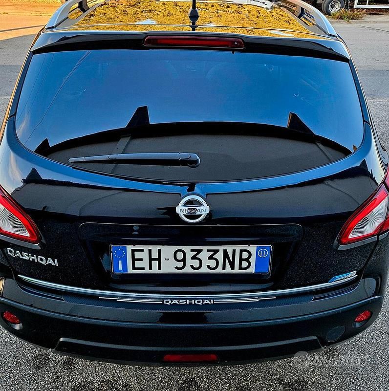Usata Nissan Qashqai N-TEC 110 CV (80 kW) 2010 Nero SUV