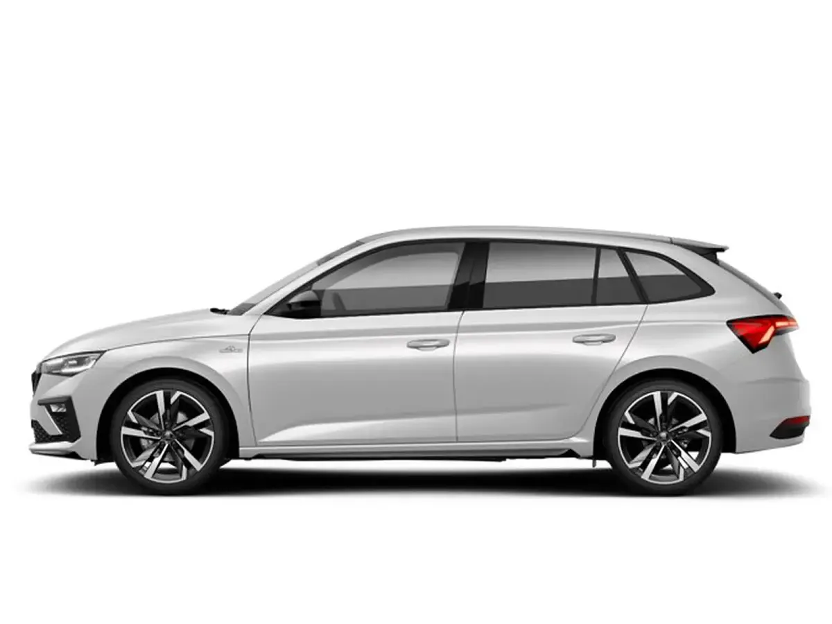 Nuova Skoda Scala Monte Carlo 150 CV (110 kW) 2026 Bianco luna metallizzato Utilitaria