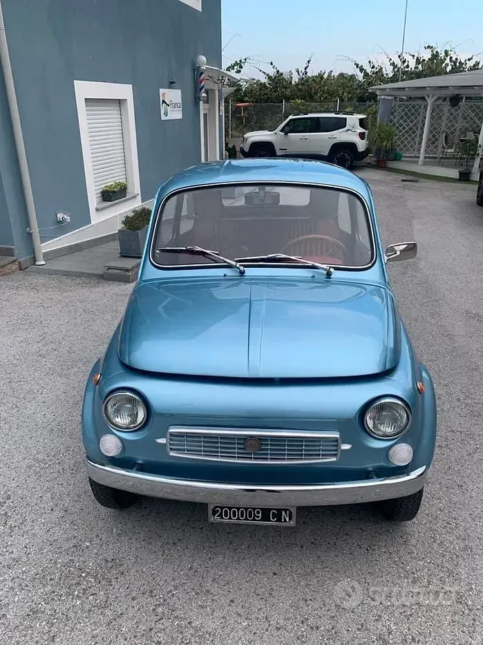 Usata Fiat 500 1960 Bluazzurro Utilitaria