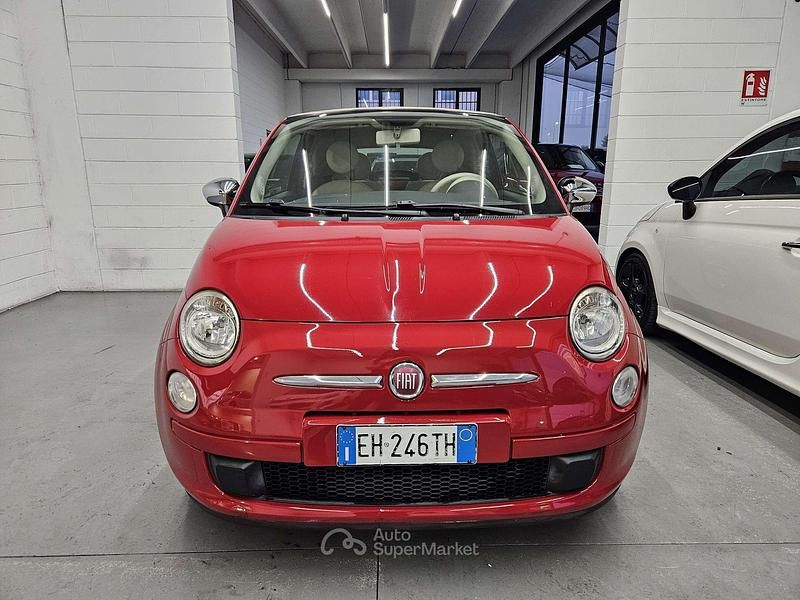 Usata Fiat 500C Pop 69 CV (50 kW) 2011 Rosso Cabrio