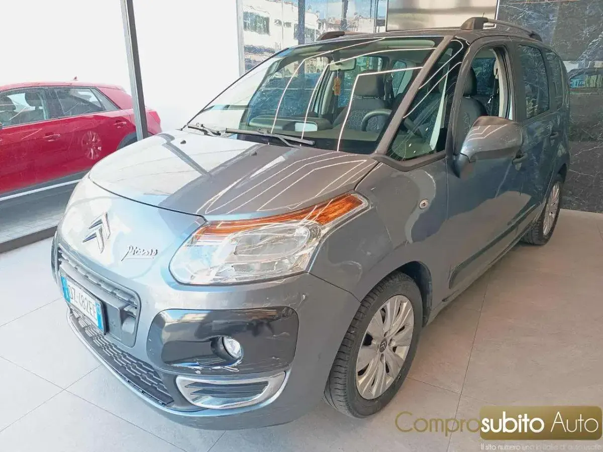 Usata Citroën C3 Picasso Exclusive 95 CV (69 kW) 2010 Grigio scuro Monovolume