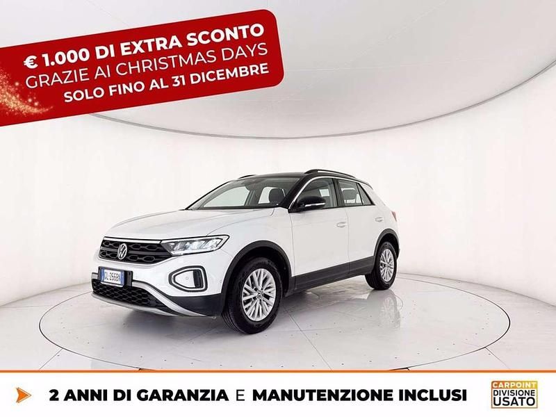 Bianco Usata 2022 VW T-Roc Life SUV | 18.020 € (Super prezzo) - Immagine 1/3