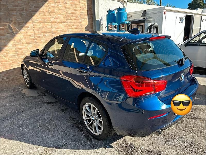 Usata BMW 116 2019 Blu Utilitaria