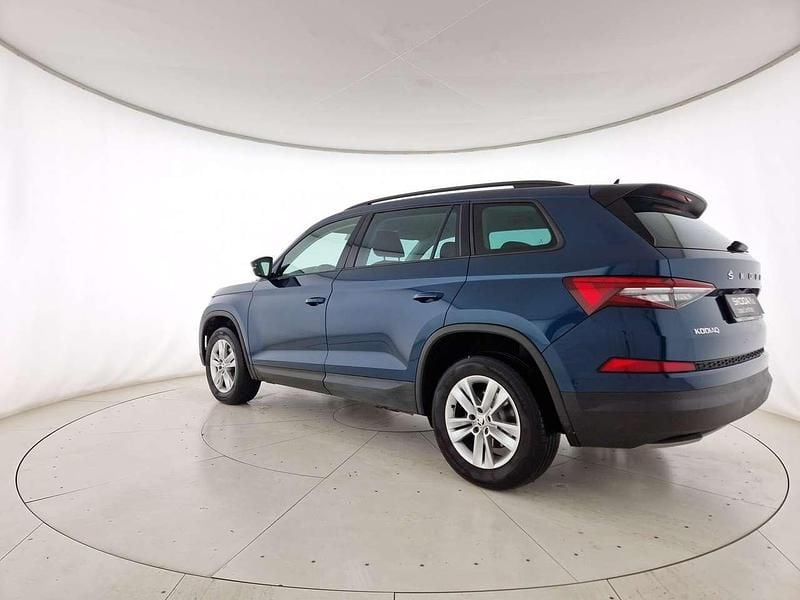 Usata Skoda Kodiaq Executive 150 CV (110 kW) 2022 Blu lava metallizzato SUV