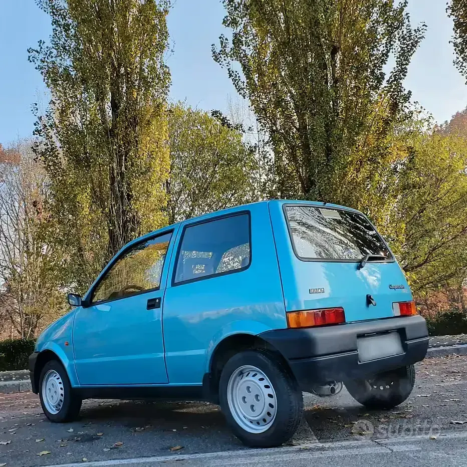 Second-hand Fiat Cinquecento Young 41 CP (30 kW) 1997 Hatchback