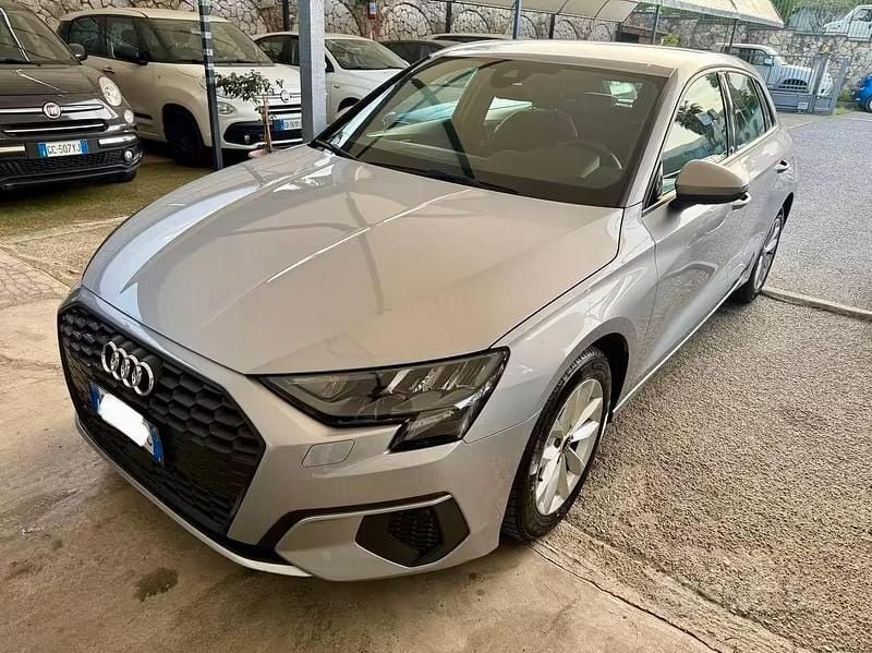Usata Audi A3 Advanced 150 CV (110 kW) 2021 Grigio Berlina