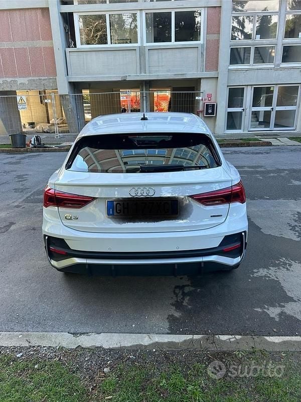 Usata Audi Q3 S-Line 200 CV (147 kW) 2022 Bianco SUV