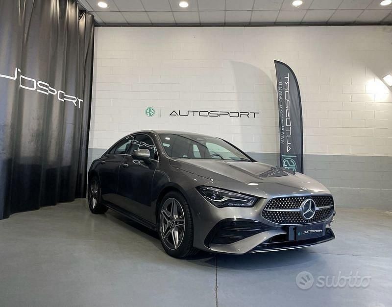 Usata Mercedes CLA180 Advanced Plus 136 CV (100 kW) 2024 Grigio Berlina
