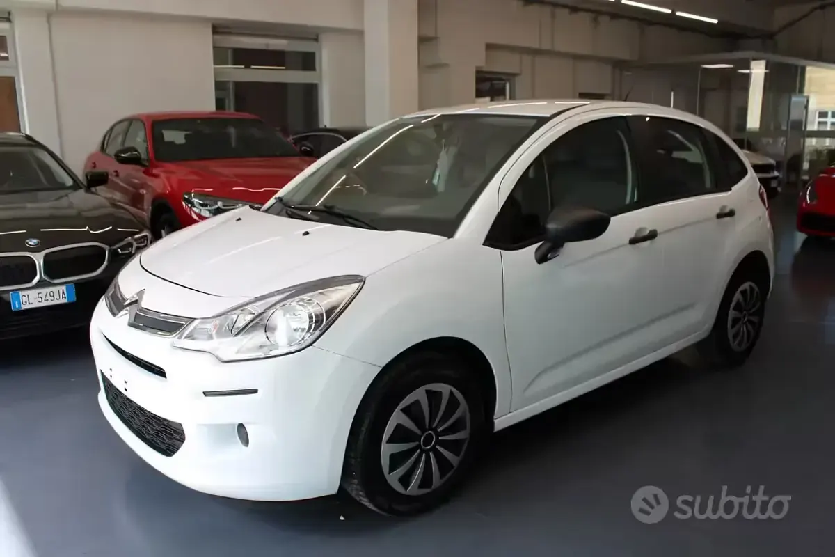 Usata Citroën C3 Attraction 90 CV (66 kW) 2016 Bianco Berlina