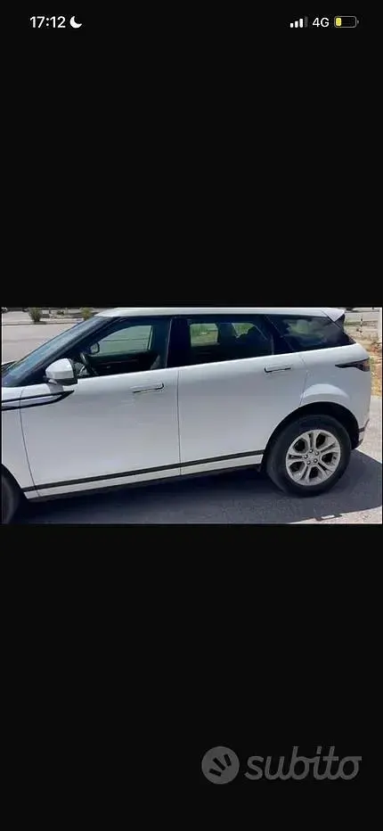 Usata Land Rover Range Rover evoque 2021 Bianco SUV