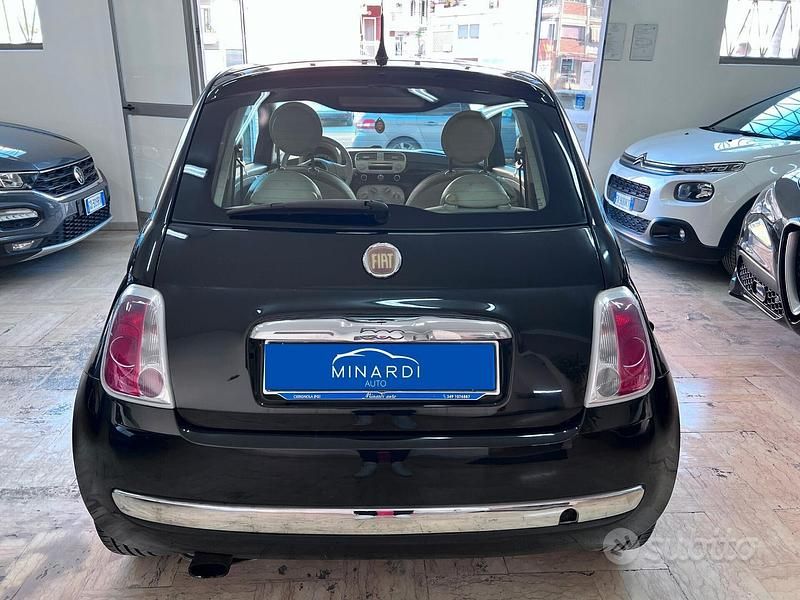 Usata Fiat 500 Lounge 95 CV (69 kW) 2010 Nero Berlina