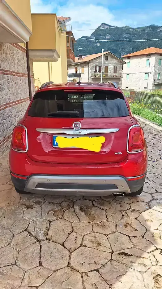 Usata Fiat 500X Cross Plus 140 CV (102 kW) 2015 Rosso SUV