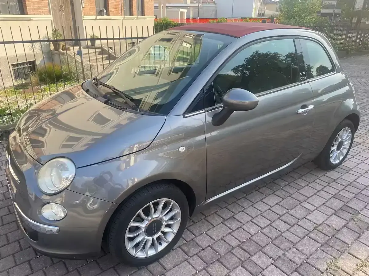Usata Fiat 500C Lounge 69 CV (50 kW) 2012 Cabrio