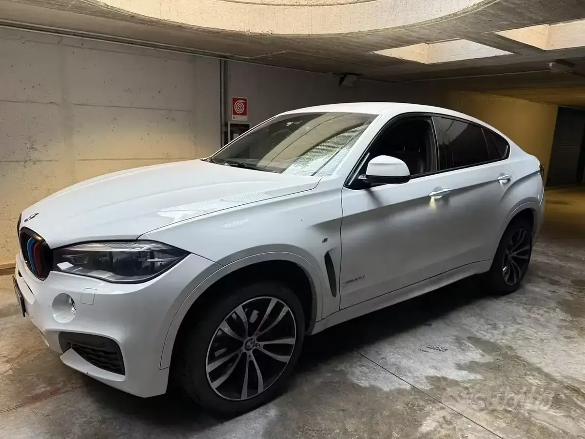 Usata BMW X6 M Sport 258 CV (189 kW) 2015 Bianco SUV