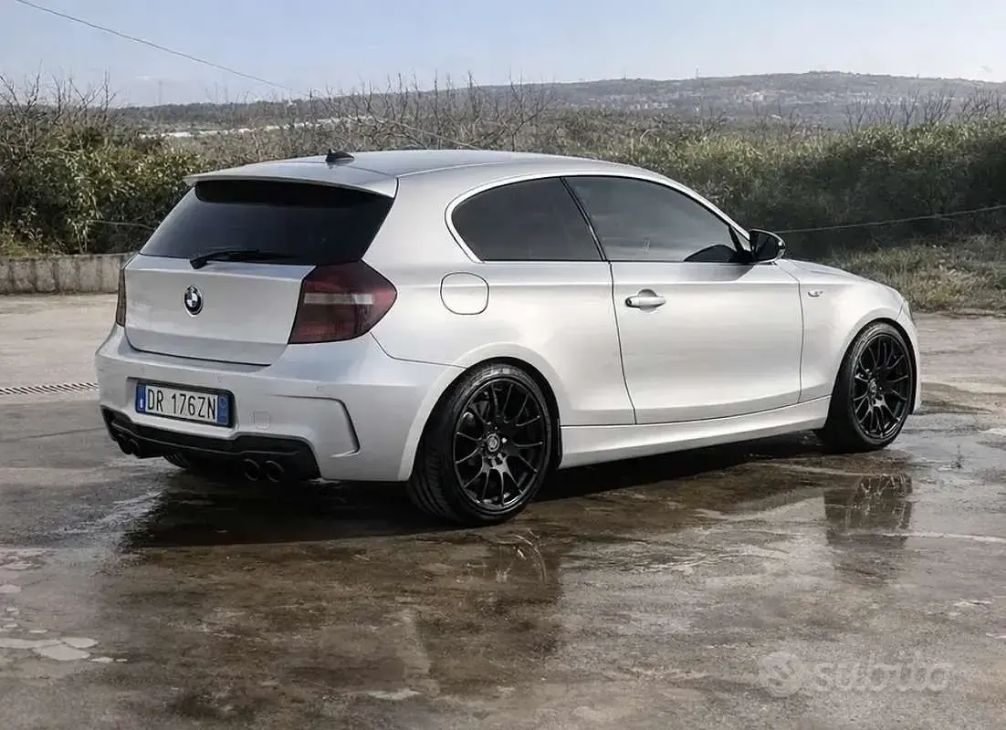 Usata BMW 123 M Performance 204 CV (150 kW) 2008 Argento Utilitaria