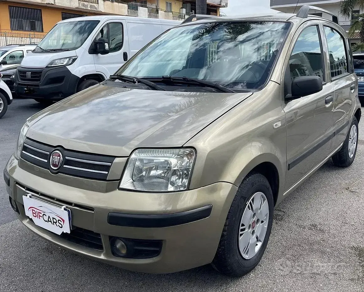 Usata Fiat Panda Dynamic 60 CV (44 kW) 2008 Giallo Utilitaria