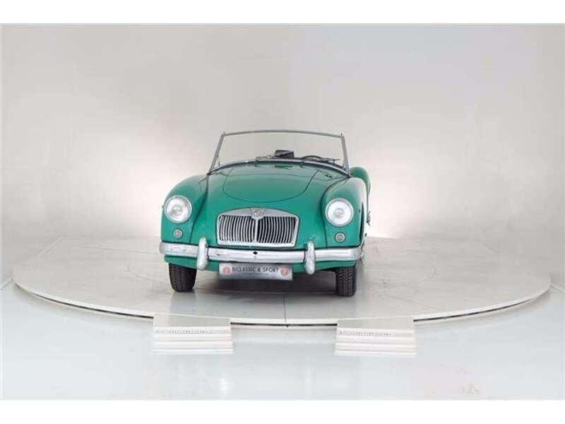 Usata MG MGA 77 CV (56 kW) 1956 Verde Cabrio