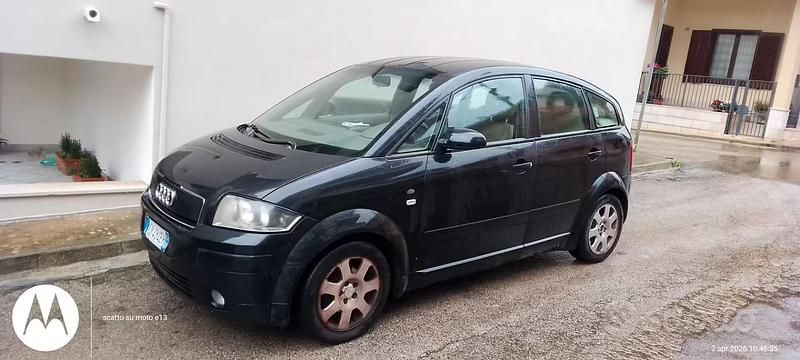 Usata Audi A2 90 CV (66 kW) 2002 Nero Utilitaria