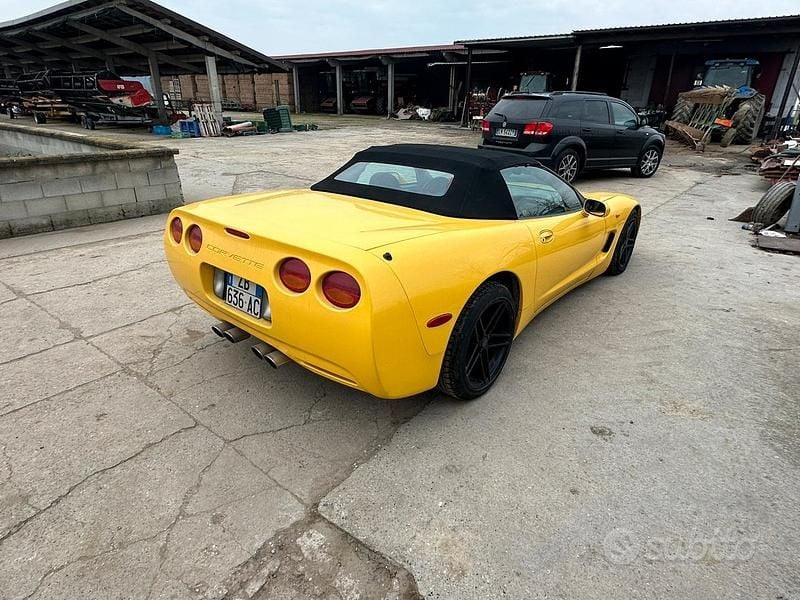 Usata Chevrolet Corvette C5 1998 Giallo Cabrio