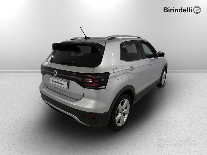 Usata VW T-Cross Advance 116 CV (85 kW) 2020 Argento SUV