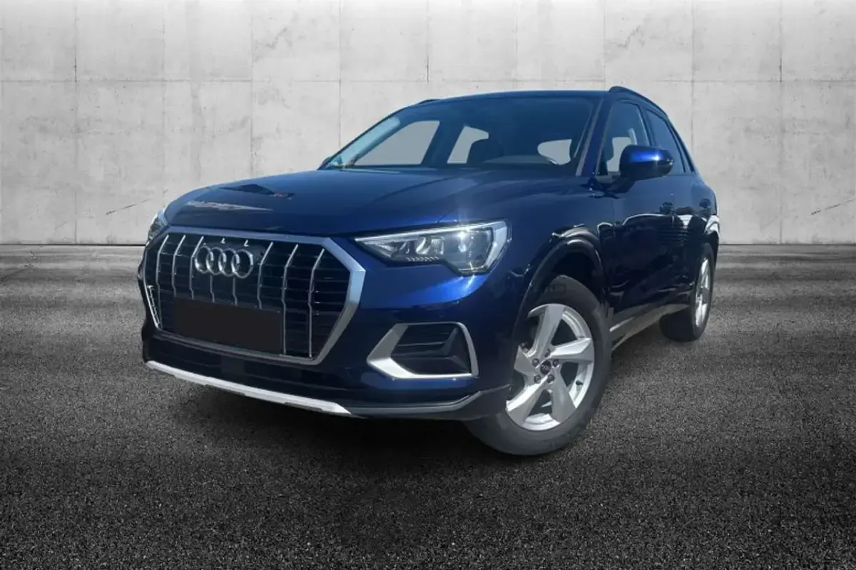 Usata Audi Q3 Advanced 150 CV (110 kW) 2022 Blu/azzurro SUV