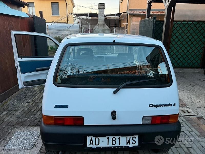 Occasion Fiat Cinquecento S 39 ch (28 kW) 1995 Blanc Citadine