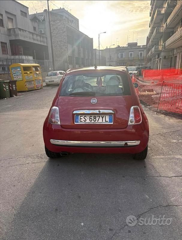 Usata Fiat 500 95 CV (69 kW) 2014 Rosso Utilitaria