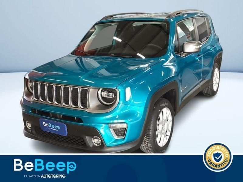 Blu metallizzato Usata 2021 Jeep Renegade Limited SUV | 20.200 € (Buon prezzo) - Immagine 1/3