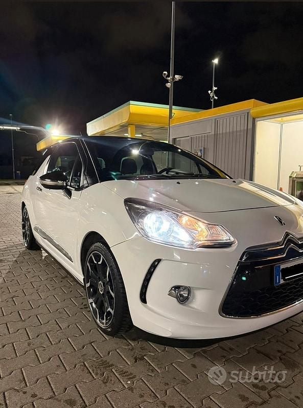 Usata Citroën DS3 68 CV (50 kW) 2014 Bianco Berlina