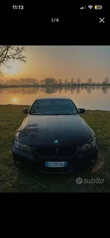Usata BMW 316 Efficient Dynamics 116 CV (85 kW) 2011 Nero Berlina