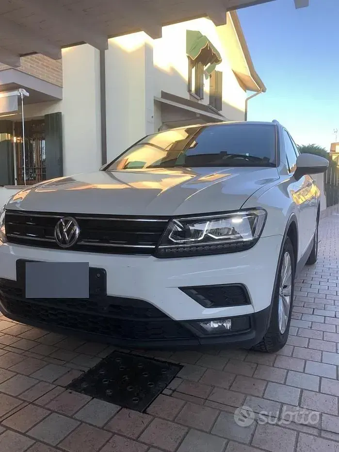 Usata VW Tiguan Business 116 CV (85 kW) 2017 Bianco SUV