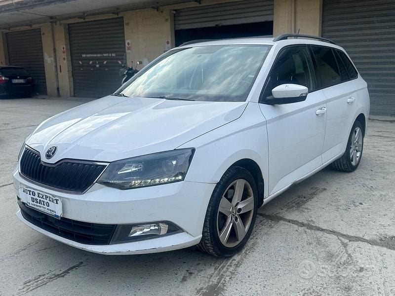 Usata Skoda Fabia Style 105 CV (77 kW) 2016 Bianco Station wagon