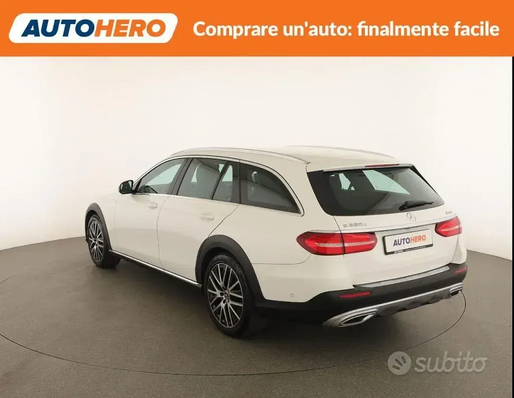 Usata Mercedes E220 194 CV (142 kW) 2019 Bianco Station wagon