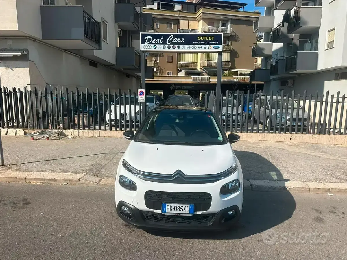 Usata Citroën C3 PureTech 82 CV (60 kW) 2018 Bianco Utilitaria