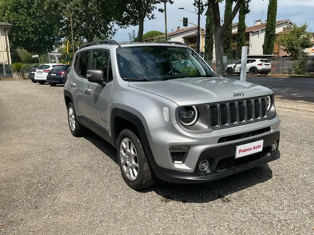 Usata Jeep Renegade Limited 140 CV (102 kW) 2019 Grigio SUV